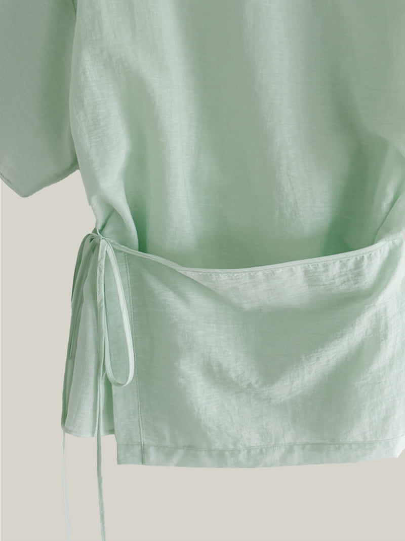 Roomk - Korean Women Fashion - #womensfashion - Drop Blouse - 12