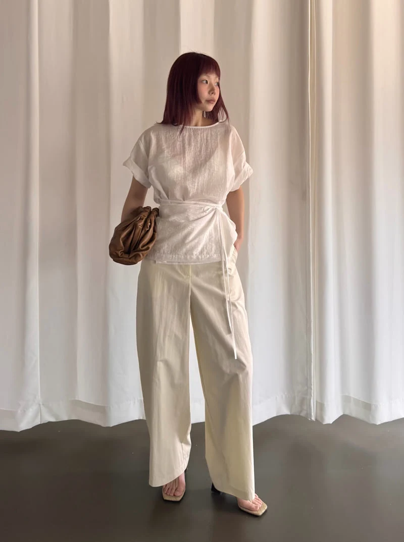 Roomk - Korean Women Fashion - #momslook - Drop Blouse - 4