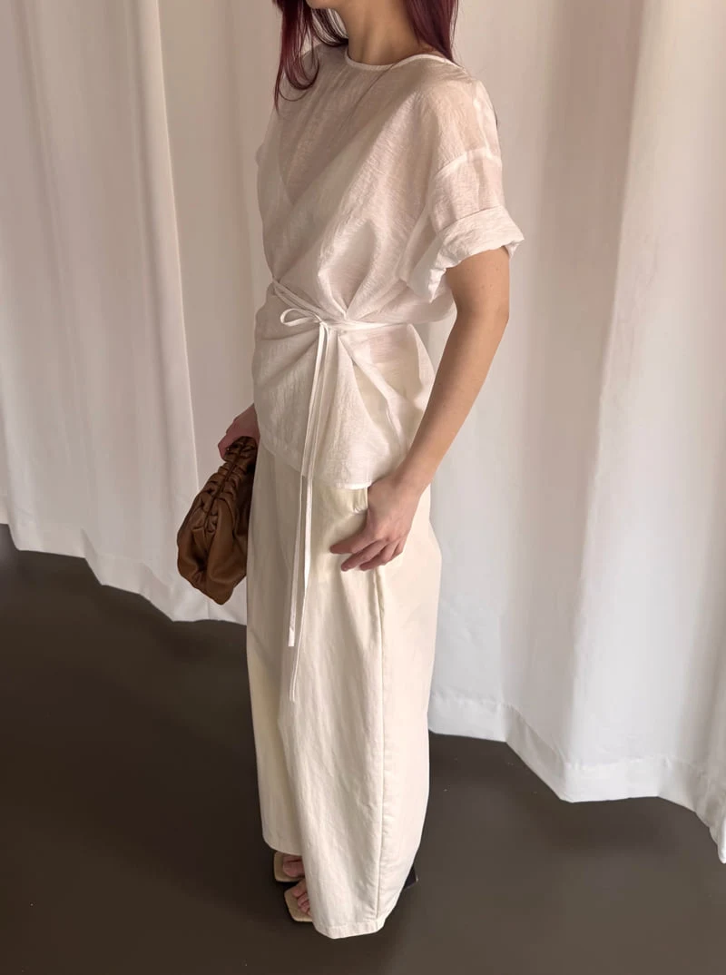 Roomk - Korean Women Fashion - #womensfashion - Drop Blouse - 8
