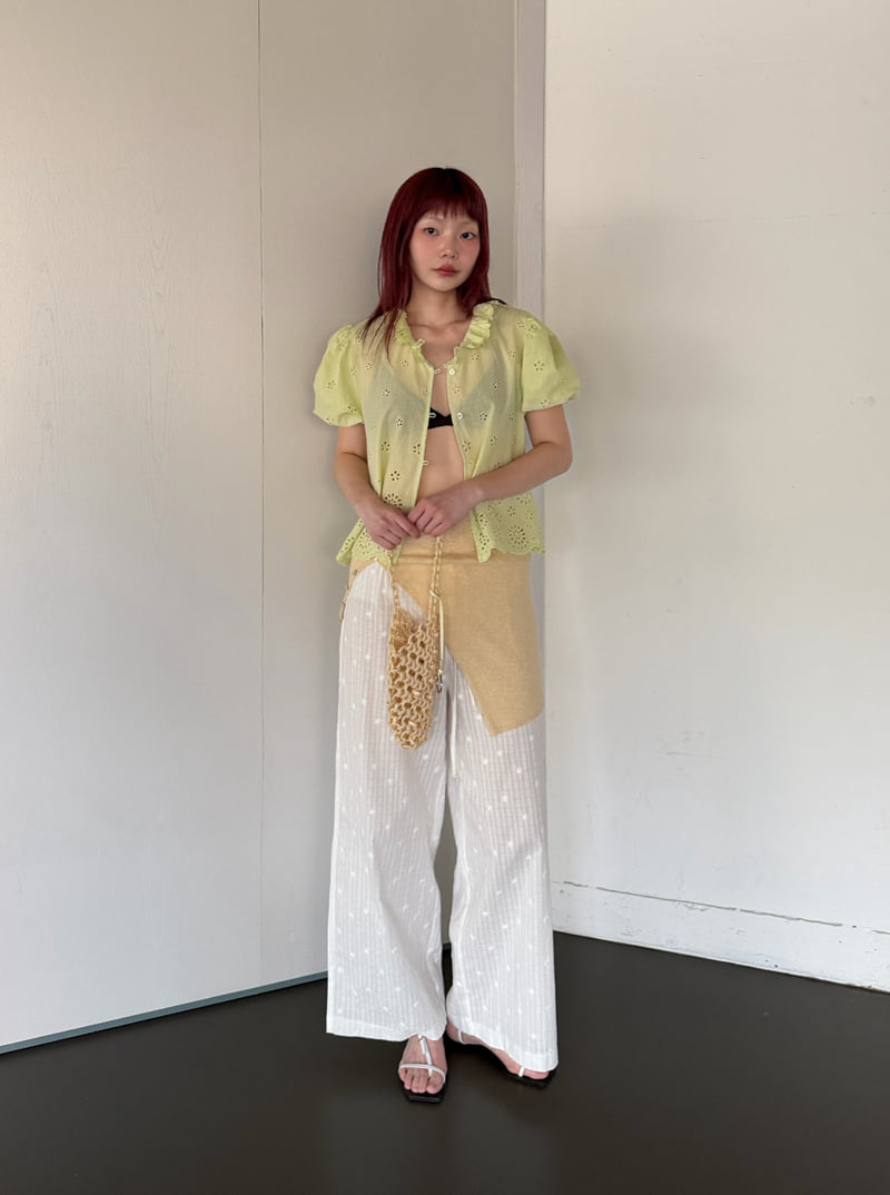 Roomk - Korean Women Fashion - #womensfashion - Lace Pants - 10