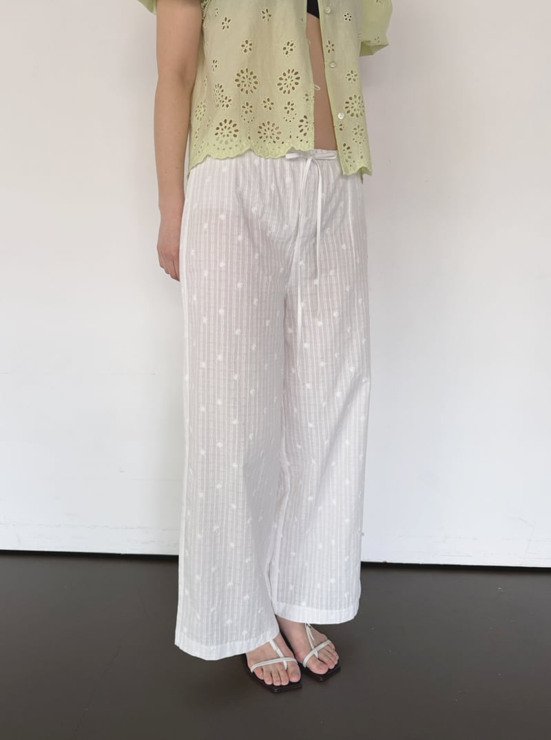 Roomk - Korean Women Fashion - #womensfashion - Lace Pants - 2
