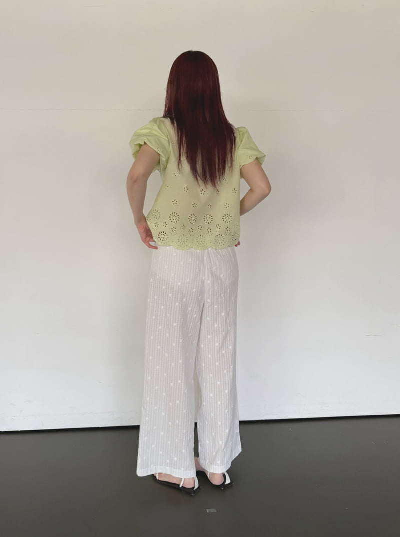 Roomk - Korean Women Fashion - #womensfashion - Lace Pants - 8