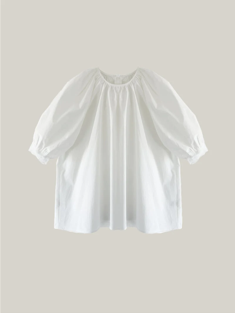 Roomk - Korean Women Fashion - #womensfashion - Puff Blouse