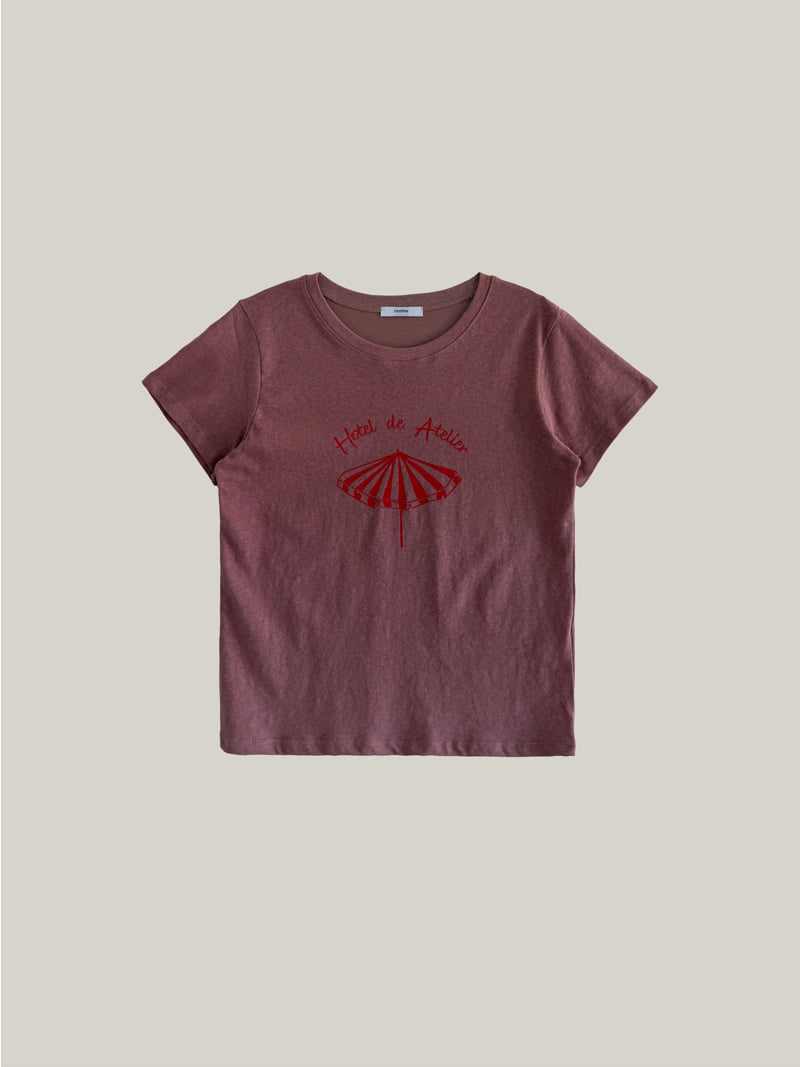 Roomk - Korean Women Fashion - #momslook - Parasol Tee - 4