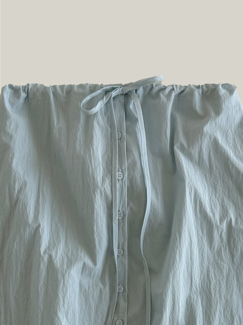 Roomk - Korean Women Fashion - #womensfashion - Button Skirt - 3