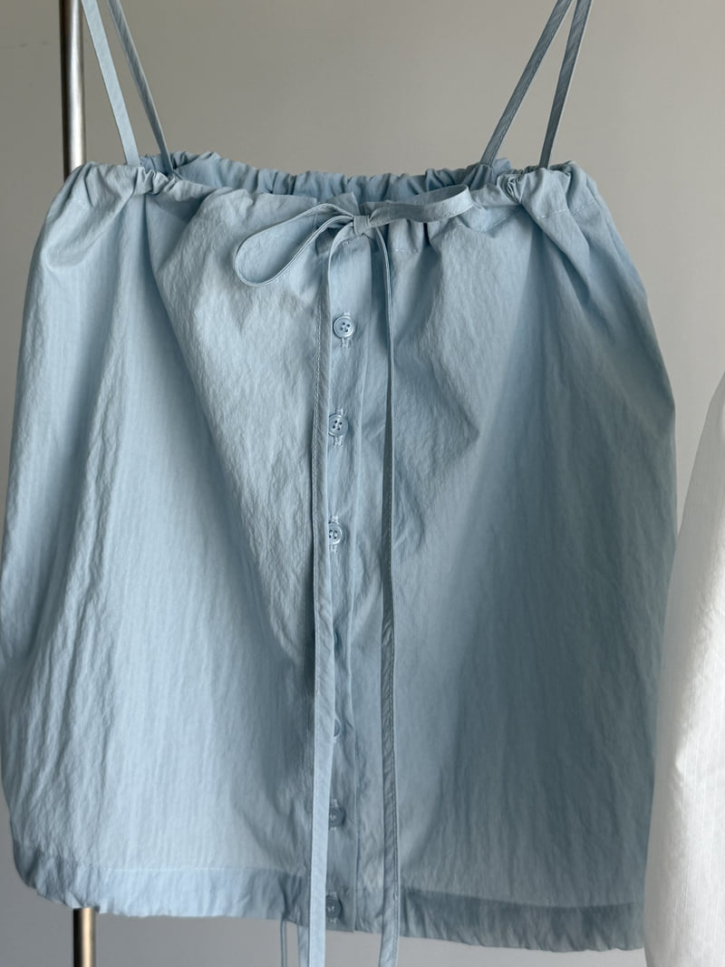 Roomk - Korean Women Fashion - #womensfashion - Button Sleeveless - 6