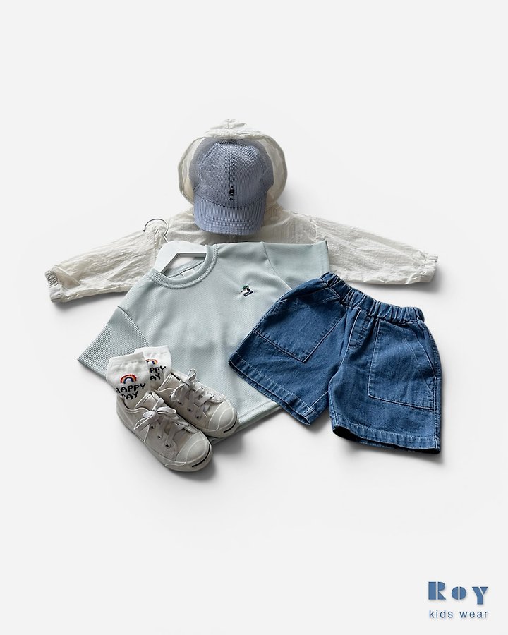 Roy - Korean Children Fashion - #childofig - Urban Denim Shorts - 9