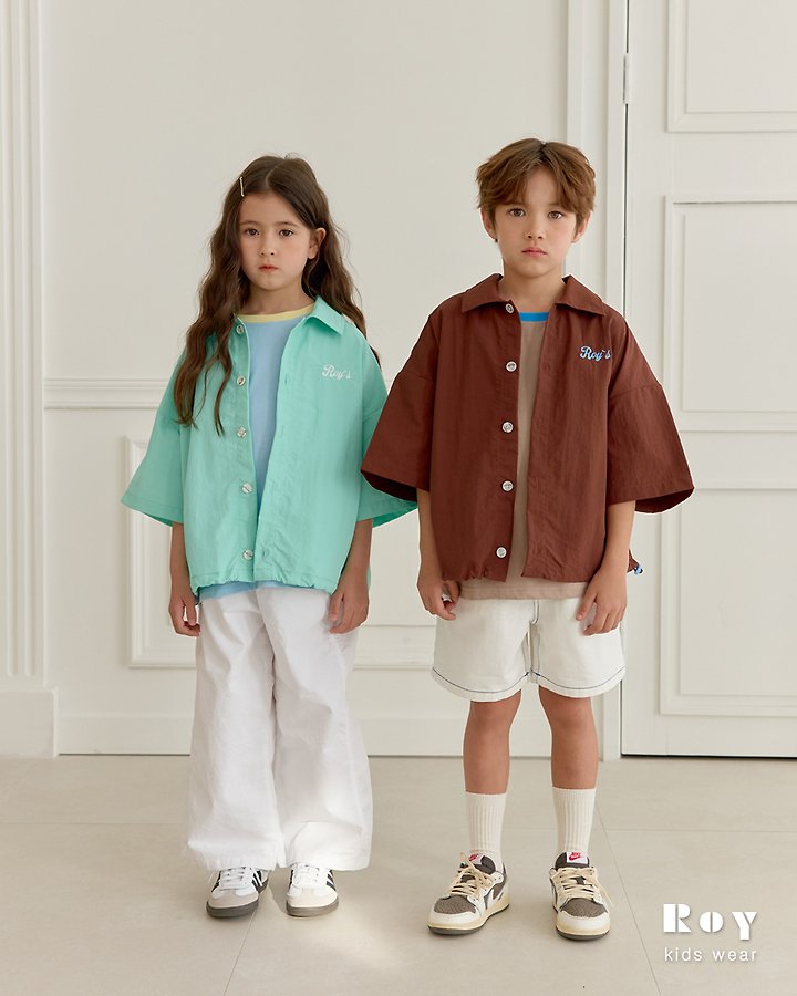 Roy - Korean Children Fashion - #childofig - R String Half Jacket - 7