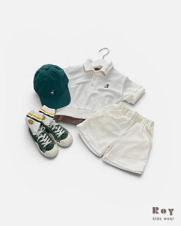Roy - Korean Children Fashion - #stylishchildhood - Ddori Terry Set - 4