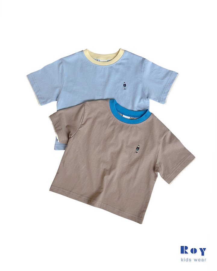 Roy - Korean Children Fashion - #childofig - Toy Multi Short Sleeve Tee - 9