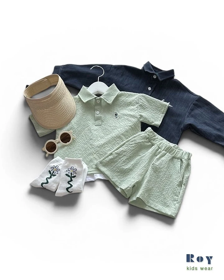 Roy - Korean Children Fashion - #childofig - Toy Cool Collar Set - 6