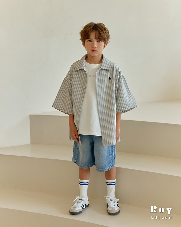 Roy - Korean Children Fashion - #childrensboutique - Rough Denim Shorts - 12
