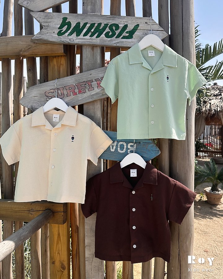 Roy - Korean Children Fashion - #childrensboutique - Toy Nature Shirt