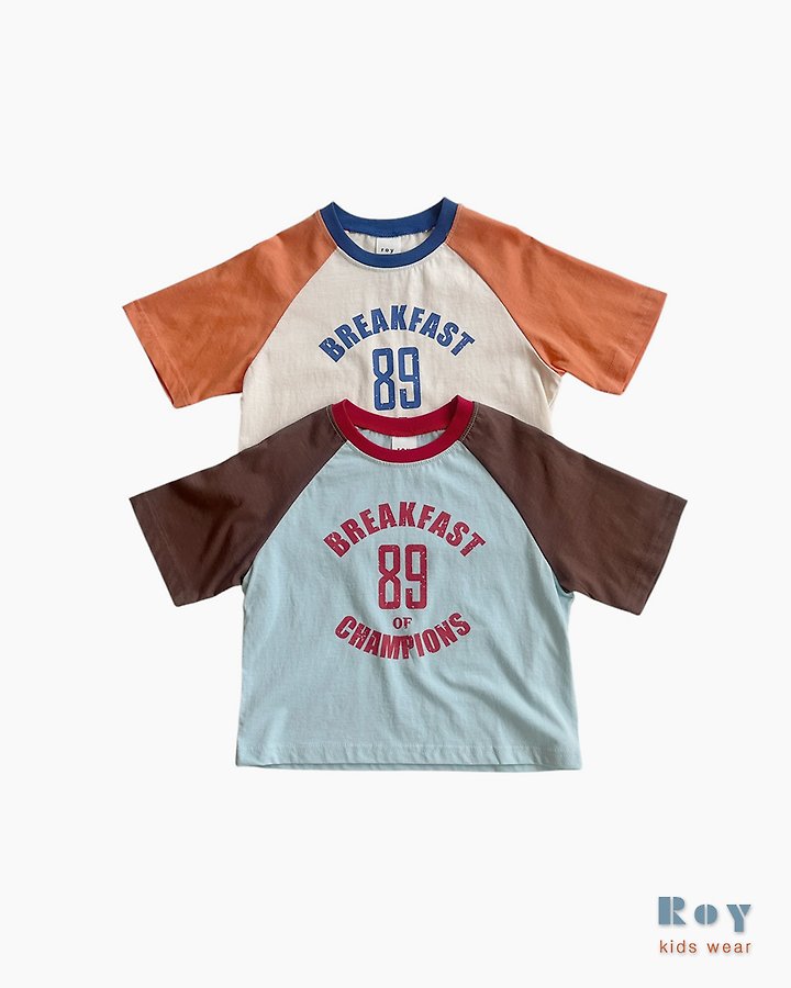 Roy - Korean Children Fashion - #childrensboutique - First Raglan Tee