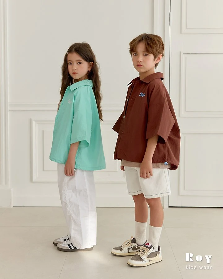 Roy - Korean Children Fashion - #designkidswear - R String Half Jacket - 9