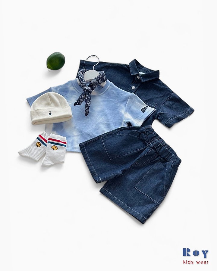 Roy - Korean Children Fashion - #discoveringself - Urban Denim Shorts - 12