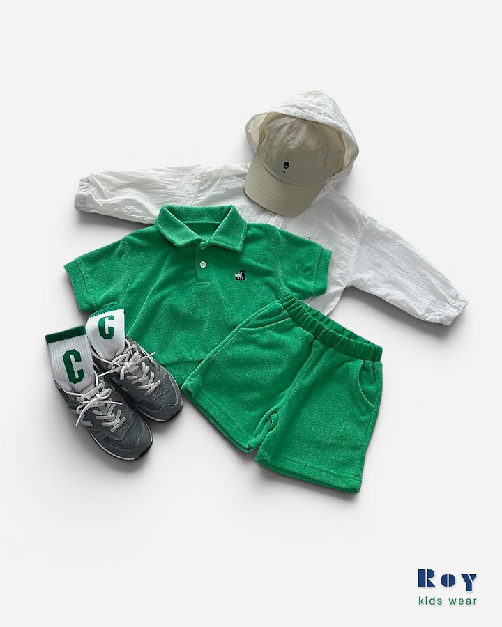 Roy - Korean Children Fashion - #discoveringself - Ddori Terry Set - 7