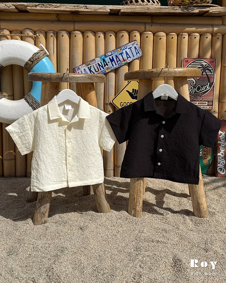 Roy - Korean Children Fashion - #discoveringself - Moyenne Shirt