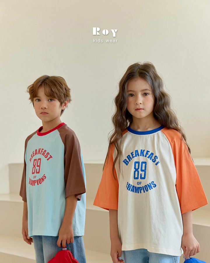 Roy - Korean Children Fashion - #discoveringself - First Raglan Tee - 3