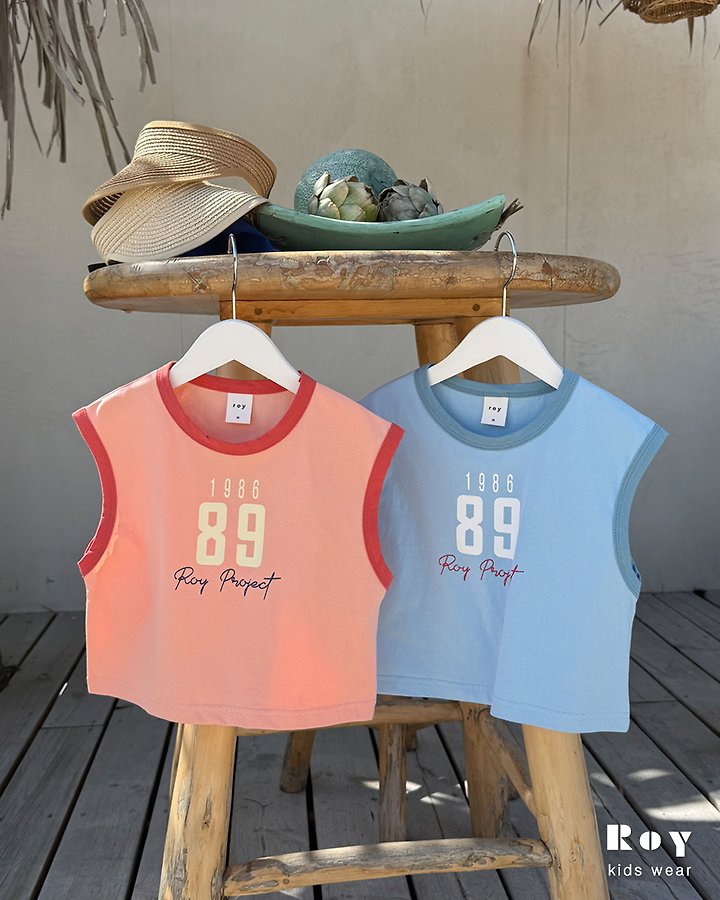 Roy - Korean Children Fashion - #discoveringself - 89 Out Sleeveless Top