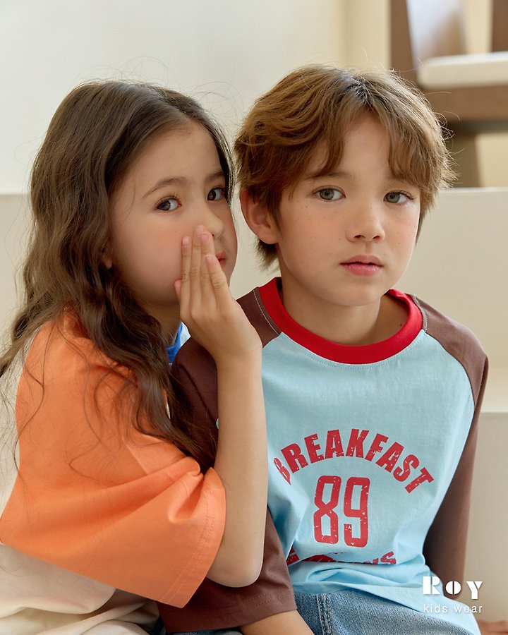 Roy - Korean Children Fashion - #discoveringself - First Raglan Tee - 4