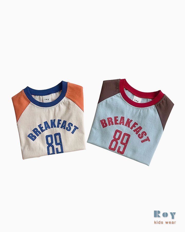 Roy - Korean Children Fashion - #kidsshorts - First Raglan Tee - 5