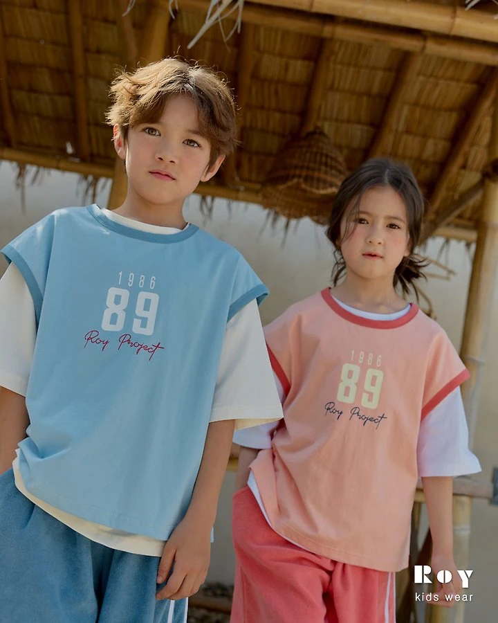 Roy - Korean Children Fashion - #kidsshorts - 89 Out Sleeveless Top - 3