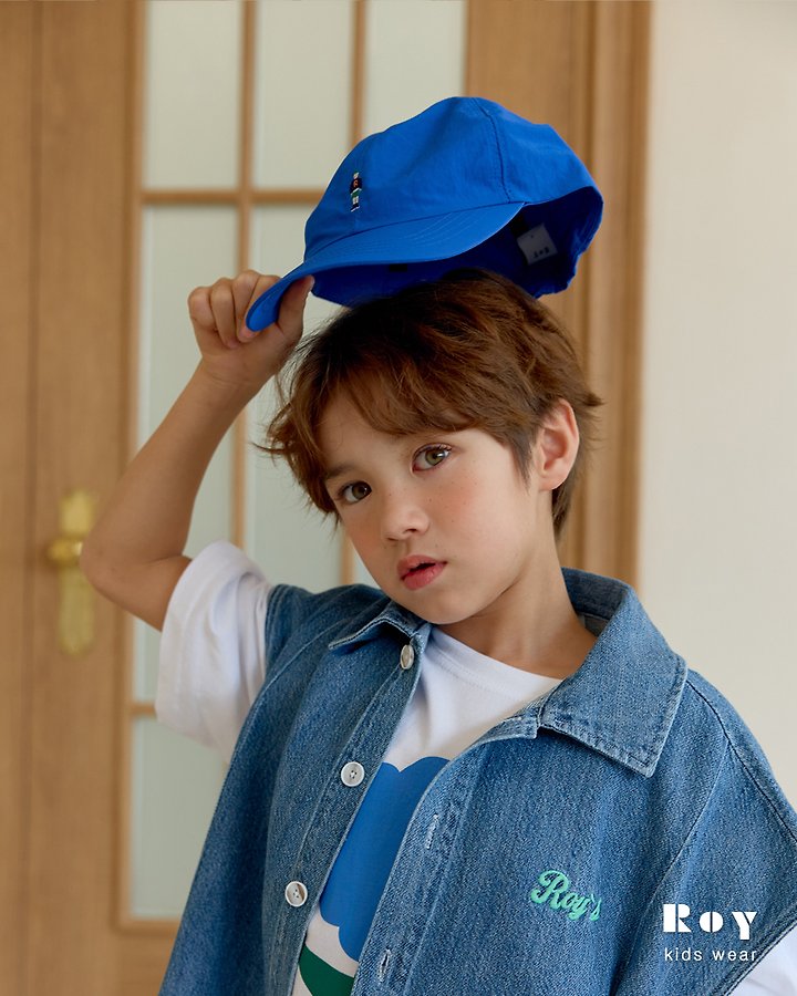 Roy - Korean Children Fashion - #kidsstore - Denim Vest - 11