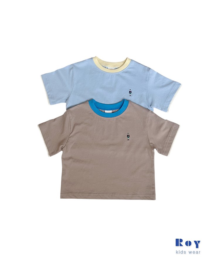 Roy - Korean Children Fashion - #kidsstore - Toy Multi Short Sleeve Tee