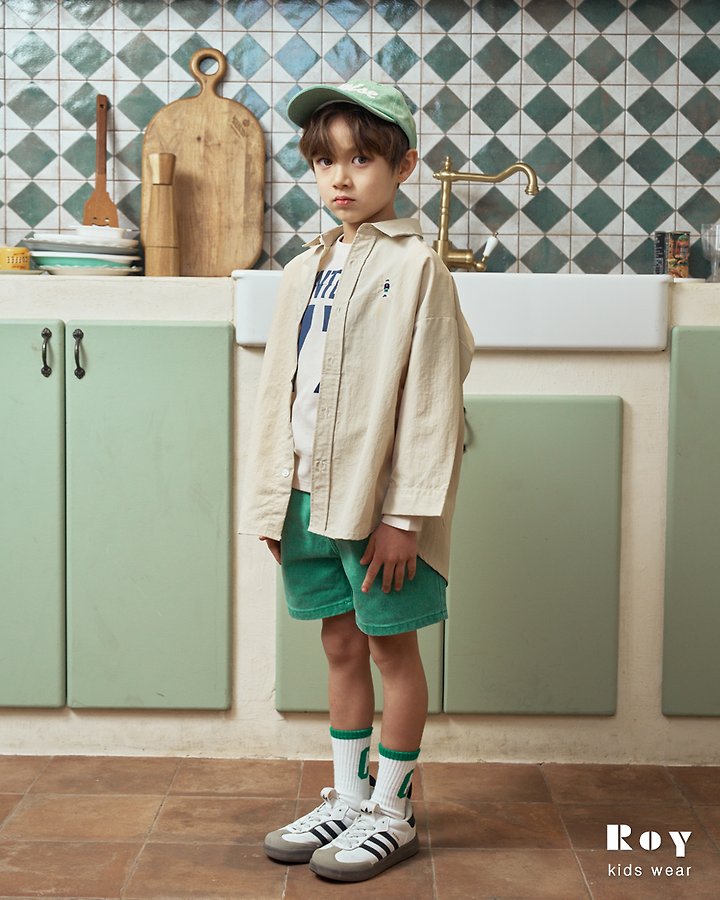 Roy - Korean Children Fashion - #kidsstore - Pigment Shorts - 3