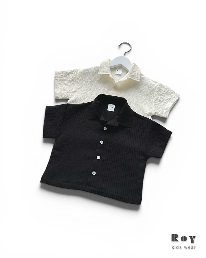Roy - Korean Children Fashion - #kidzfashiontrend - Moyenne Shirt - 5