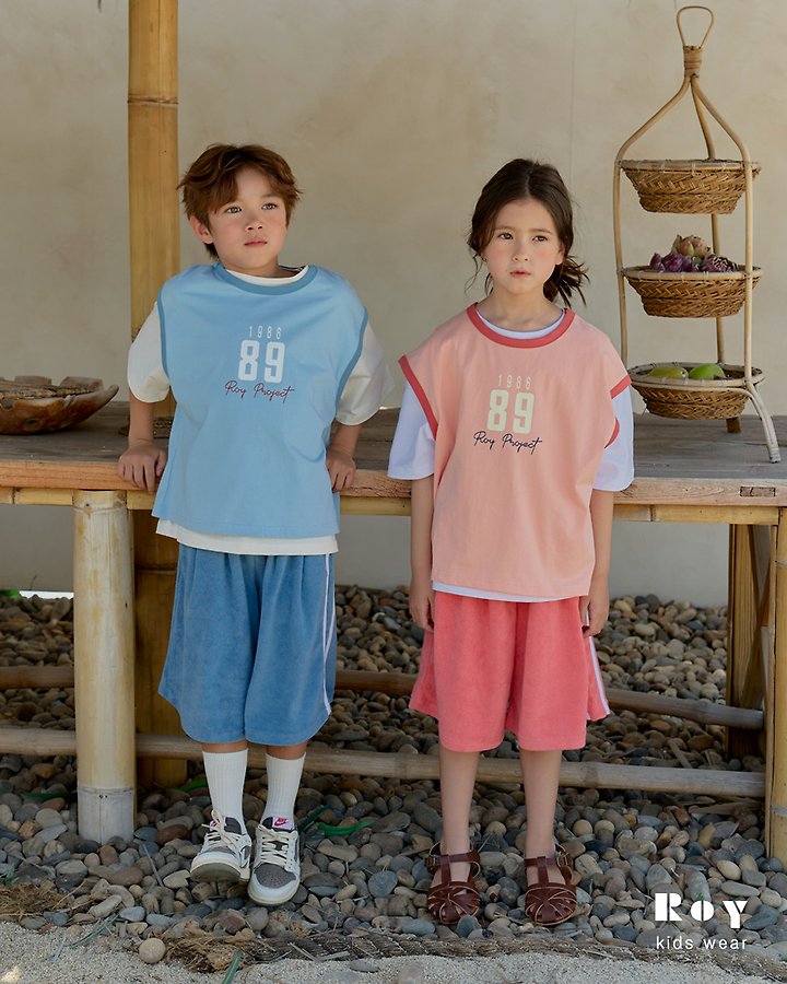 Roy - Korean Children Fashion - #kidzfashiontrend - 89 Out Sleeveless Top - 5
