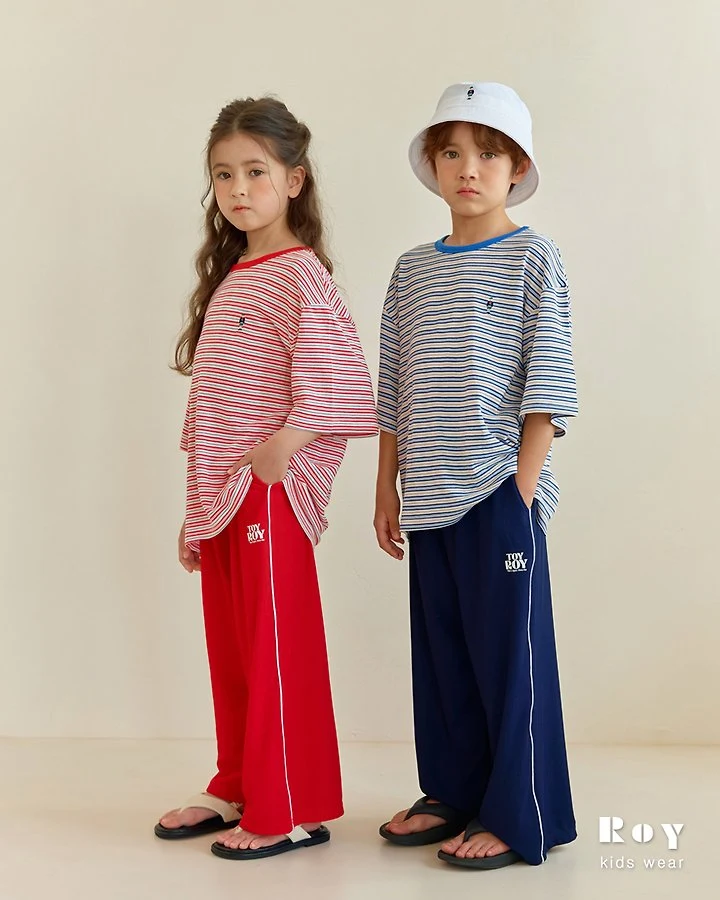 Roy - Korean Children Fashion - #littlefashionista - Flowy Pants - 5
