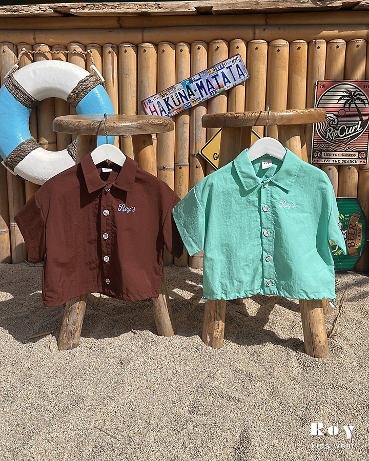 Roy - Korean Children Fashion - #magicofchildhood - R String Half Jacket