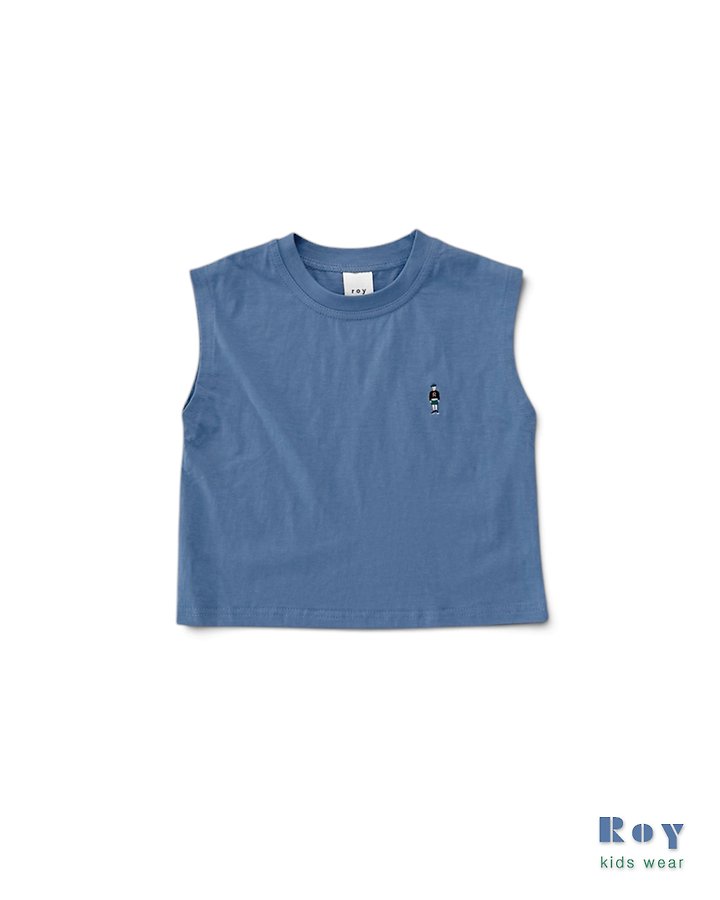 Roy - Korean Children Fashion - #magicofchildhood - Toy Silket Sleeveless Tee - 6