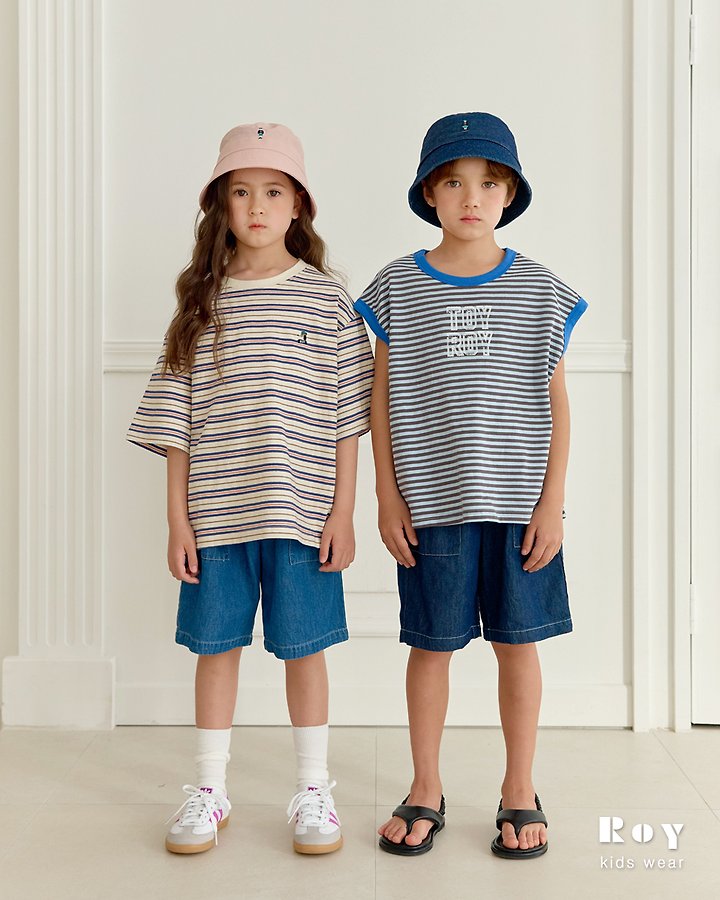 Roy - Korean Children Fashion - #magicofchildhood - Urban Denim Shorts - 4