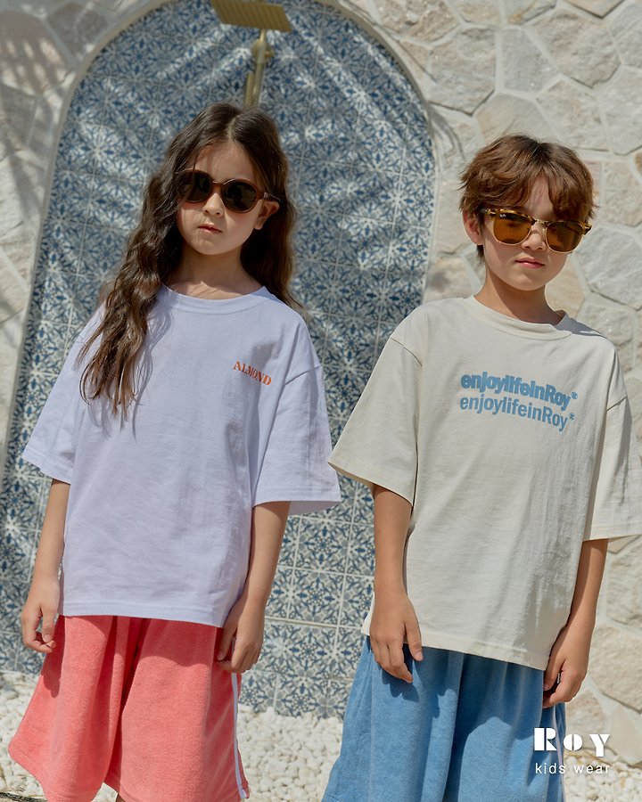 Roy - Korean Children Fashion - #minifashionista - Enjoy Tee - 3