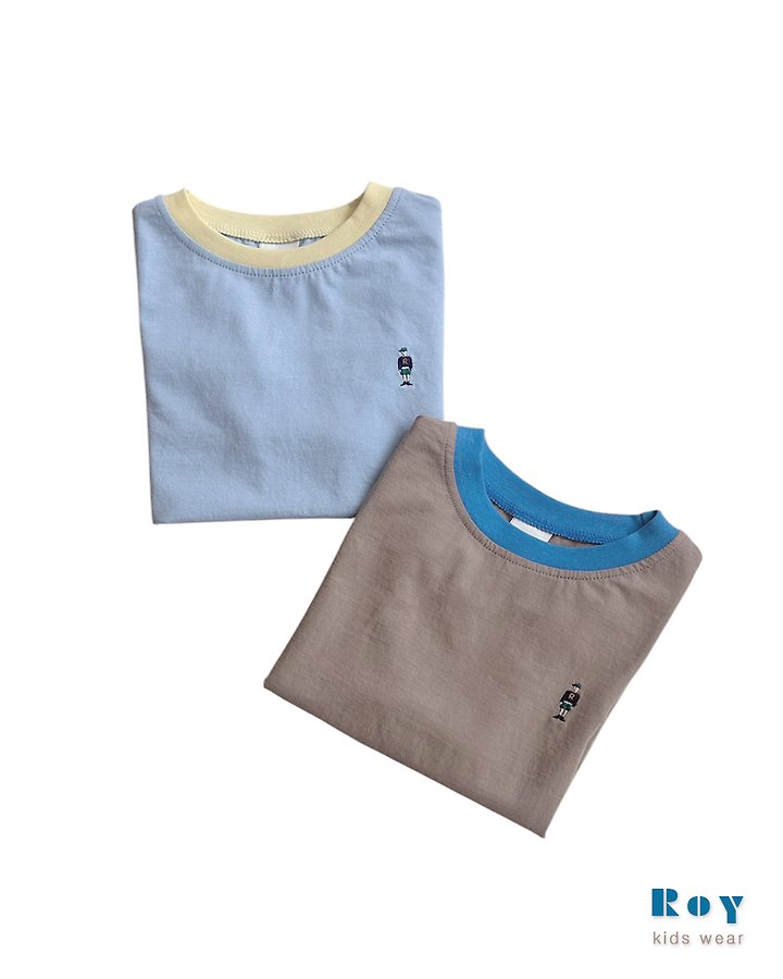 Roy - Korean Children Fashion - #minifashionista - Toy Multi Short Sleeve Tee - 6
