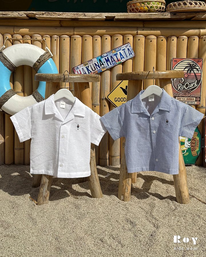 Roy - Korean Children Fashion - #minifashionista - Toy Sheer Open Shirt