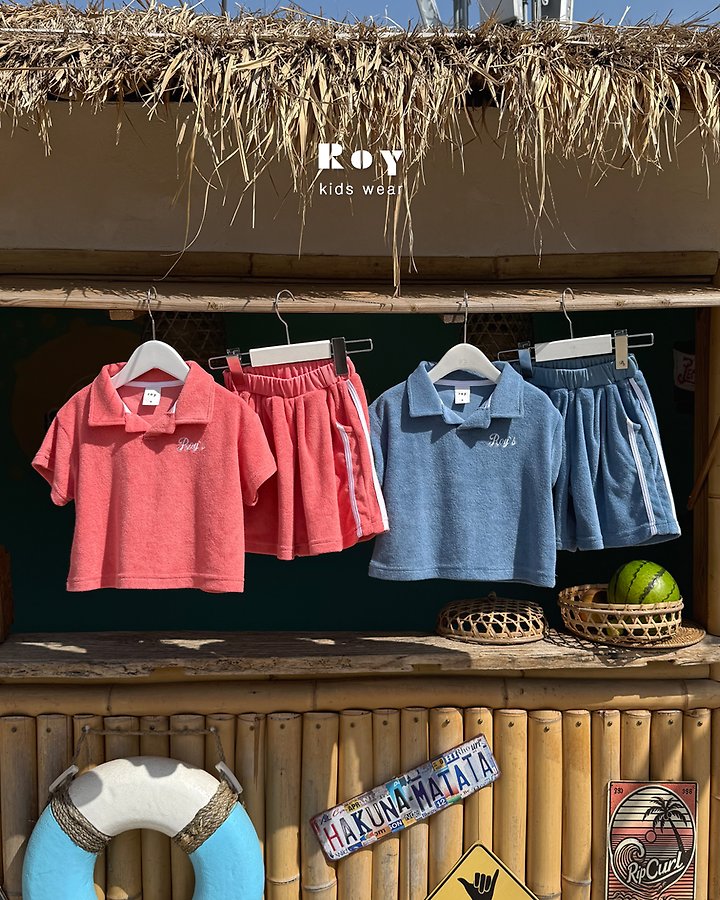 Roy - Korean Children Fashion - #minifashionista - Track Terry Set-Up - 6