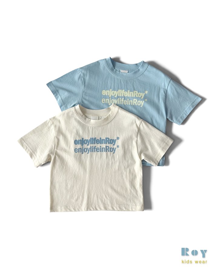 Roy - Korean Children Fashion - #minifashionista - Enjoy Tee - 4