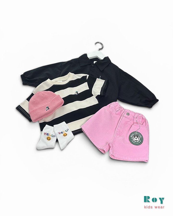 Roy - Korean Children Fashion - #prettylittlegirls - Pigment Shorts - 9