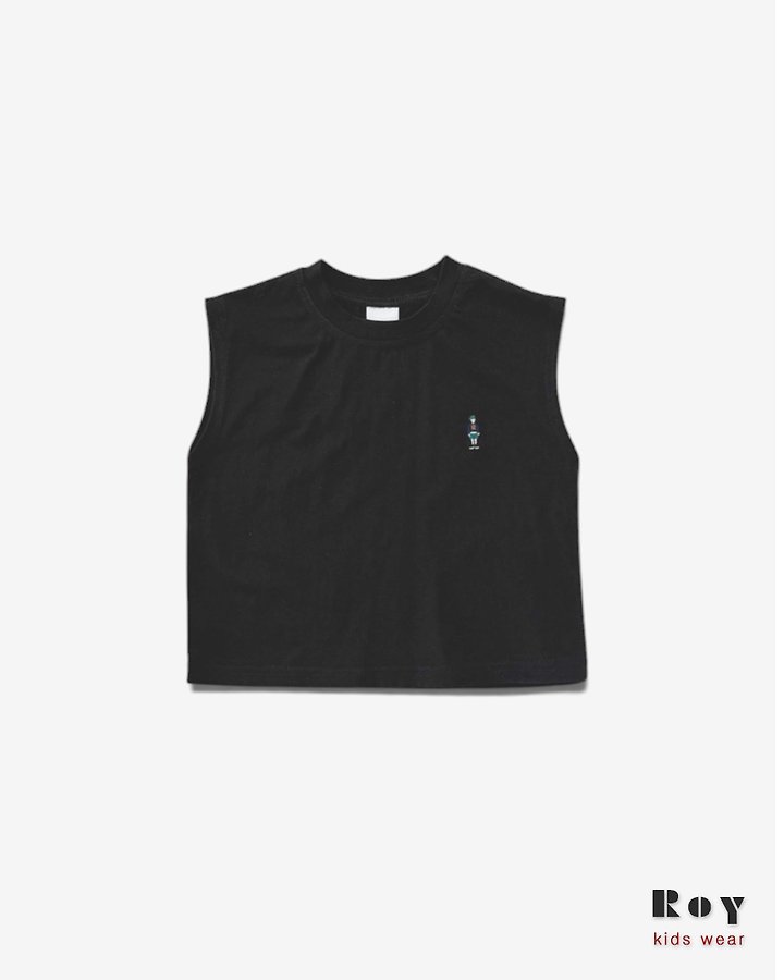 Roy - Korean Children Fashion - #prettylittlegirls - Toy Silket Sleeveless Tee - 8