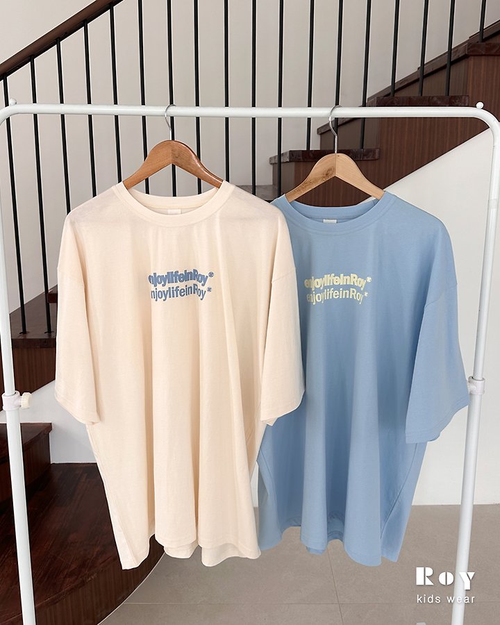 Roy - Korean Children Fashion - #stylishchildhood - Enjoy Tee - 7