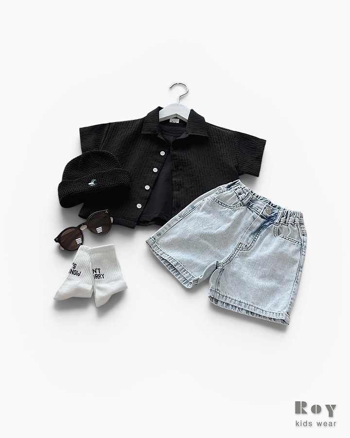 Roy - Korean Children Fashion - #stylishchildhood - Toy Silket Sleeveless Tee - 11
