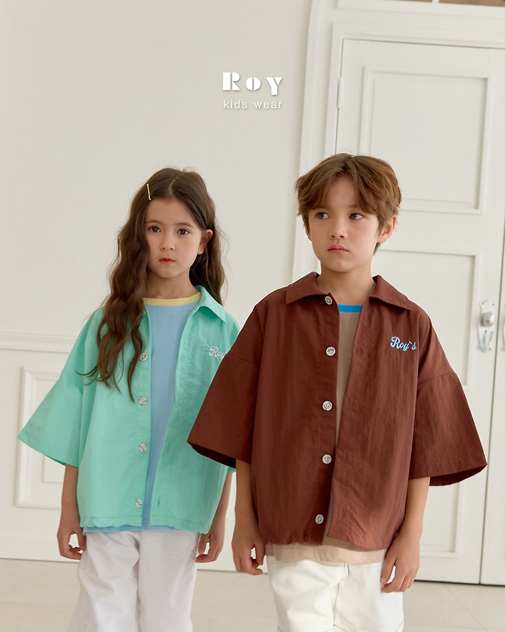 Roy - Korean Children Fashion - #prettylittlegirls - R String Half Jacket - 4