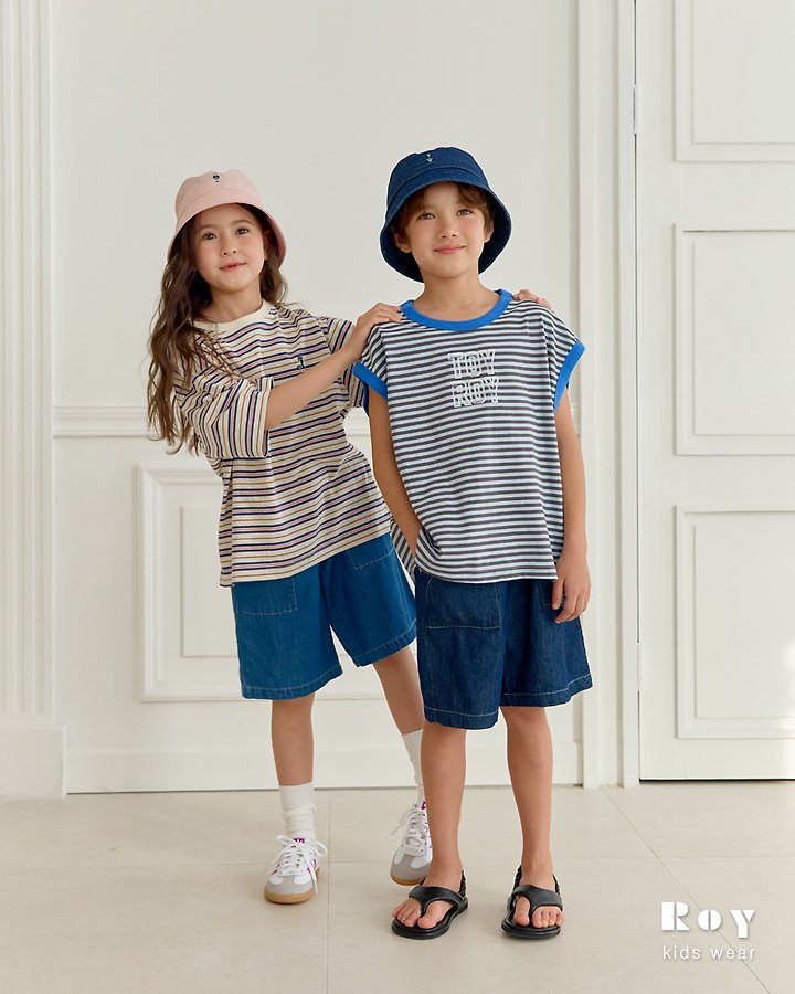 Roy - Korean Children Fashion - #toddlerclothing - Urban Denim Shorts - 7