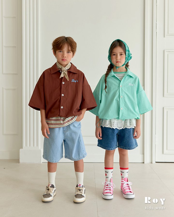 Roy - Korean Children Fashion - #toddlerclothing - Rough Denim Shorts - 9