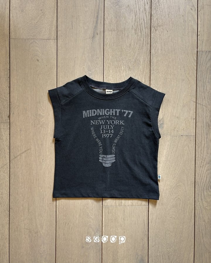 Scoop - Korean Children Fashion - #Kfashion4kids - Pigment Bulb Sleeveless Top - 2