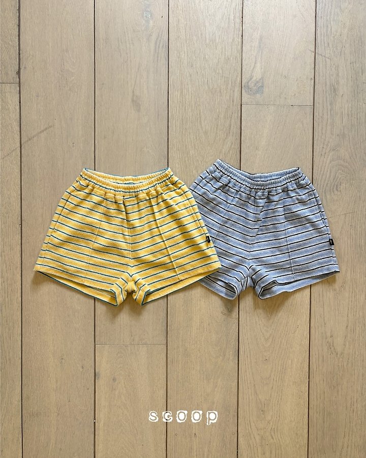 Scoop - Korean Children Fashion - #Kfashion4kids - Cozy Terry Shorts